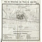 HOBURG, Karl - Die Belagerungen der Stadt und Festung Thorn seit dem 17. Jahrhundert / von K. Hoburg...