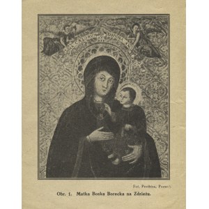 PAMIĄTKA koronacji obrazu Matki Boskiej w Borku na Zdzieżu (2.VII.1931)...