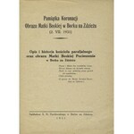 PAMIĄTKA koronacji obrazu Matki Boskiej w Borku na Zdzieżu (2.VII.1931)...