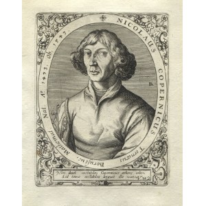 BRY, Johann Theodor de (1561-1623) - „Nicolaus Copernicus Tornaeus Borussus. Mathemat. Nat. A° 1473. Ob. 1543...