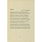 BRONIEWSKI, Władysław - Bagnet na broń: poezje 1939-1943. London 1943, M. I. Kolin. 18 cm, s. 3-46, [1]...