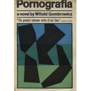GOMBROWICZ, Witold - Pornografia. Translated from the French by Alastair Hamilton. New York [cop. 1966]...