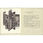 [EKSLIBRISY] 10x15 ekslibrisu paroda: katalogas. Vilnius 1971, Vilniaus Universitet. 17 cm, s. [24], k. tabl...