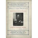 [WILDER, Hieronim] Katalogi Antykwariatu Polskiego Hieronima Wildera: nr 1-26. Warszawa 1906-1930. 21-24 cm...