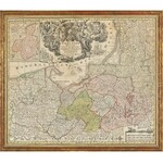 [PRUSY] Borussiae Regnum sub ... Friderici Wilhelmi ... Regionibus mappa Geographica delineatum...