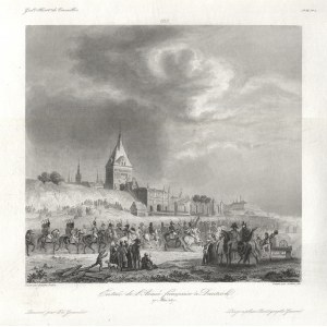 [GDAŃSK] Aubert fils, wg Adolphe’a Roehna (1780-1867) - „Entrée de l’Armée française à Dantzick 27 Mai 1807”...