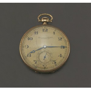 Firma SCHAFFPHAUSEN - INTERNATIONAL WATCH COMPANY (czynna od 1868), Zegarek kieszonkowy, w firmowym etui