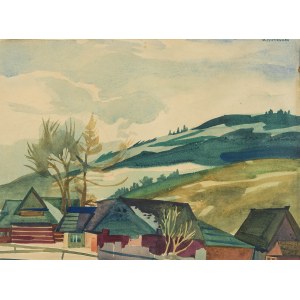 Zofia Stryjeńska (1891 Kraków - 1976 Genewa), Pejzaż górski