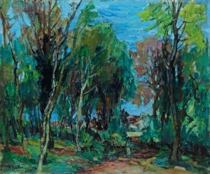 Henryk Epstein (1891 Łódź - 1944 Auschwitz), Wieś w pobliżu lasu