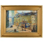 Erno Erb (1878 or 1890 Lviv - 1943 there), Fragment from Lviv, 1931.