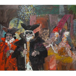 Jan Szancenbach (1928 Krakow - 1998 there), Salieri, 1989.