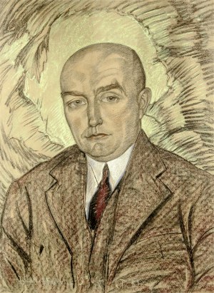 Stanisław Ignacy Witkiewicz Witkacy (1885-1939), Portret mężczyzny, 1930