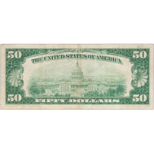 Stany Zjednoczone Ameryki, 50 dolarów 1928, Gold Certificate