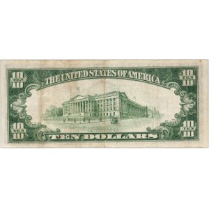 USA, 10 Dollars 1934, Silver Certificate