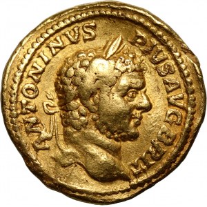 Cesarstwo Rzymskie, Karakalla 211-217, aureus, Rzym