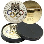 Germany, a set of memorabilia from the 11th Olympics in Berlin 1936
