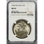 II RP, 10 złotych 1936, Warszawa, Józef Piłsudski