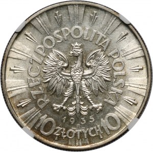 II RP, 10 złotych 1935, Warszawa, Józef Piłsudski