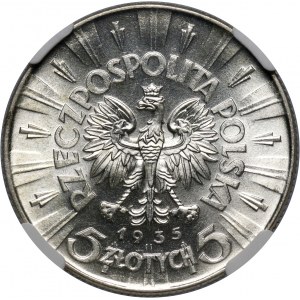 II RP, 5 złotych 1935, Warszawa, Józef Piłsudski