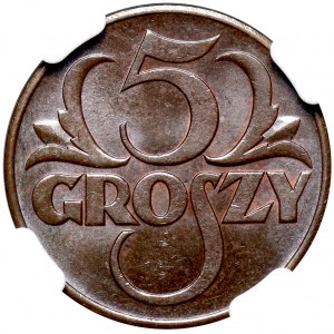 II RP, 5 groszy 1939, Warszawa