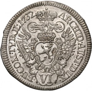 Austria, Karol VI, 6 krajcarów 1732, Praga