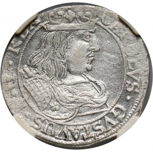 Karol X Gustaw, okupacja szwedzka, szóstak 1658, Elbląg