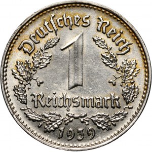 Germany, 1 Mark 1939 B, Vienna