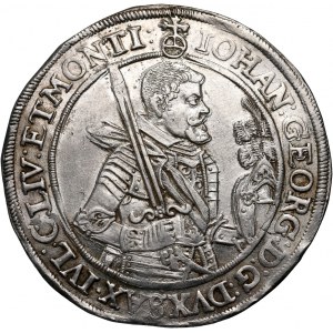 Niemcy, Saksonia, Jan Jerzy I, talar 1623, Drezno