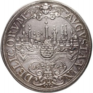 Germany, Augsburg, Ferdinand III, Thaler 1642