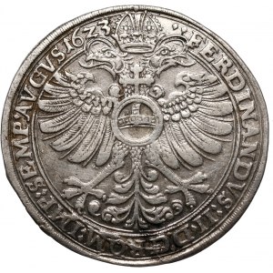 Niemcy, Hanau-Munzenberg, Katarzyna Orańska, talar 1623, Hanau