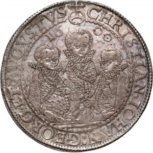Germany, Saxony, Christian II, Johann Georg and August, Thaler 1600 HB, Dresden
