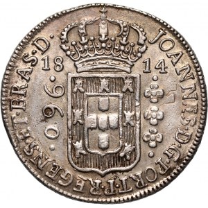 Brazylia, Jan, 960 reis 1814 B, Bahia