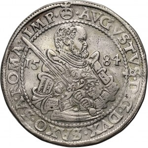 Germany, Saxony, August, Thaler 1584 HB, Dresden