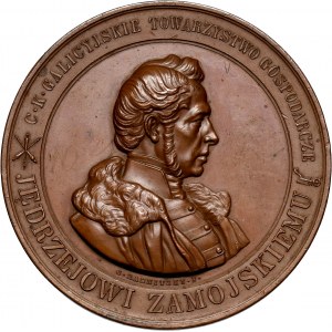 XIX wiek, medal z 1850 roku, Jędrzej Zamojski