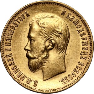 Russia, Nicholas II, 10 Roubles 1904 (АР), St. Petersburg