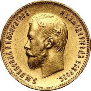 Russia, Nicholas II, 10 Roubles 1904 (АР), St. Petersburg