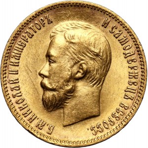 Russia, Nicholas II, 10 Roubles 1904 (АР), St. Petersburg