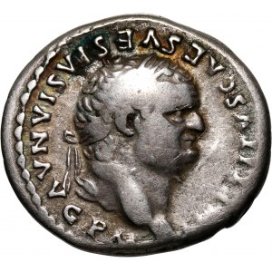Roman Empire, Vespasian (69-79), Denar, contemporary imitation