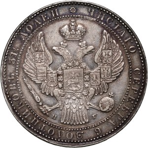 Zabór rosyjski, Mikołaj I, 1 1/2 rubla = 10 złotych 1834 НГ, Petersburg