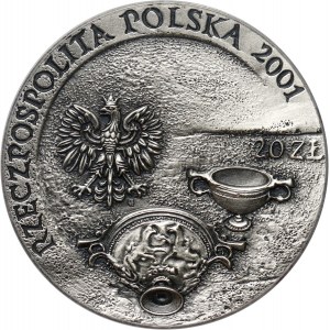 III RP, 20 złotych 2001, Szlak bursztynowy