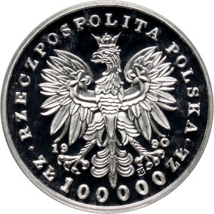 III RP, 100000 złotych 1990, Tadeusz Kościuszko