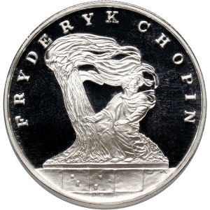 III RP, 100000 złotych 1990, Fryderyk Chopin