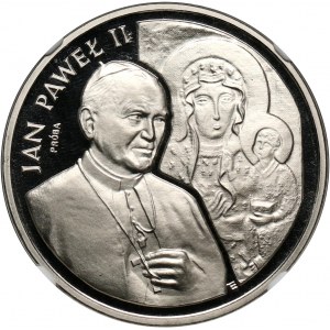 III RP, 200000 złotych 1991, Jan Paweł II, PRÓBA, nikiel