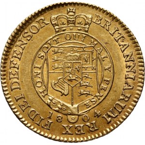 Great Britain, George III, Half Guinea 1804