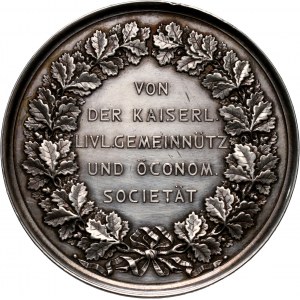 Livonia, silver medal, Peter Heinrich von Blankenhagen