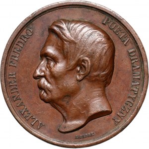 XIX wiek, medal z 1864 roku, Aleksander Fredro