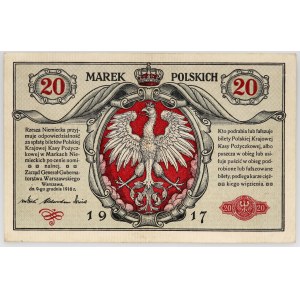 Generalne Gubernatorstwo, 20 marek polskich 9.12.1916, Generał, Seria A
