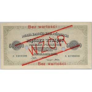II RP, 500.000 marek polskich 30.08.1923, seria A