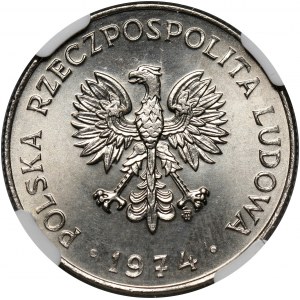 PRL, 10 złotych 1974, Henryk Sienkiewicz, PRÓBA, nikiel