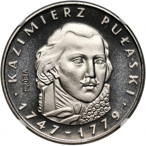 PRL, 500 złotych 1976, Kazimierz Pułaski, PRÓBA, nikiel